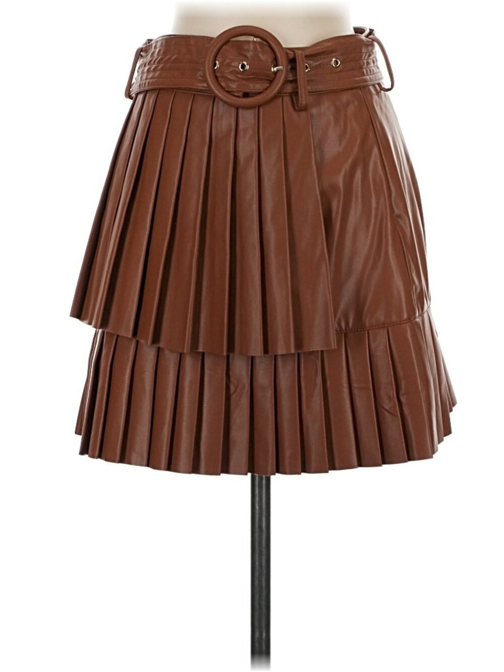 Fate Faux Leather Skirt - S